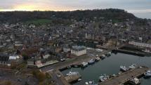 Photo aerienne de honfleur