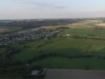 Photo aerienne de paysage de campagne