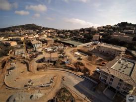 Suivi de chantier par drone en Corse