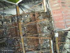 Photo aérienne détaillée par drone pour contrôle d un incendie