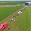 Photo aerienne drone manifestation culturelle