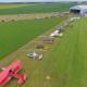 Photo aerienne drone manifestation culturelle