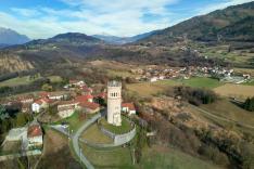 Photo aérienne par drone en bourgogne franche comte