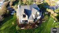 Photo aerienne maison vue par drone