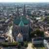 Photo aerienne par drone cathedrale de chartres 10