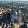 Photo aerienne par drone cathedrale de chartres 12