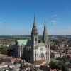 Photo aerienne par drone cathedrale de chartres 8