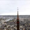 Photo aerienne par drone cathedrale de rouen la fleche