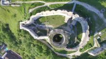 Photo aérienne par drone château Gaillard 11