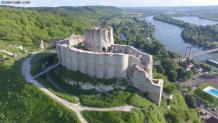 Photo aérienne par drone château Gaillard 8