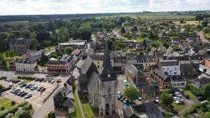 Photo aerienne par drone de bourgtheroulde 20240614 070038