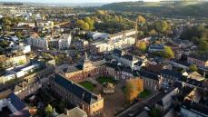 Photo aérienne par drone de Louviers Eure