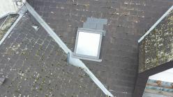 Photo aerienne par drone inspection toiture immeuble a rouen 20250207 163402