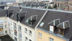 Photo aerienne par drone inspection toiture immeuble a rouen 20250207 164211