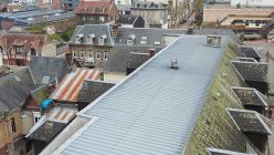 Photo aerienne par drone inspection toiture immeuble a rouen 20250207 164345