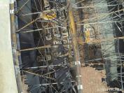 Photo aerienne par drone pour expert d assurance apres incendie d une construction