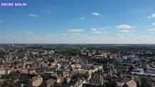 Photo aérienne pilote de drone sur Chartres