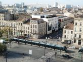 Photo de la ville de Bordeaux en vue aérienne par drone