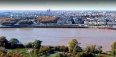 Photo de la ville de Bordeaux en vue aérienne