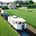 Photo de suivi de chantier de travaux publics en drone