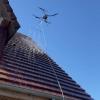 Photo demoussage par pilote de drone