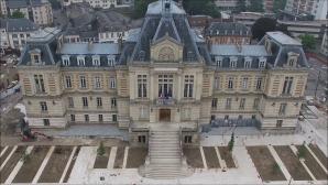 Photo par drone de la mairie Evreux