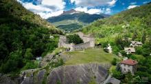 Photo par drone fort de Savoie