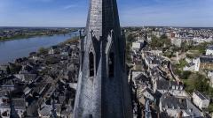 Photo pour reportage sur le patrimoine en vue aerienne par drone