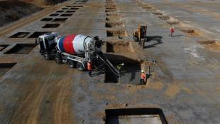 Photo aérienne pour suivi chantier par drone en Centre Val de Loire