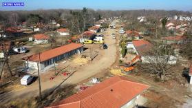 Photo suivi de chantier par drone dans l'Eure en Normandie Photo suivi de chantier par drone dans l'Eure en Normandie