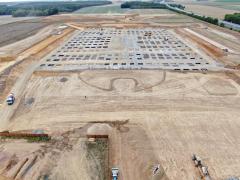 Constat et expertise par drone sur chantier du BTP