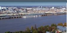 Photographie aérienne de Bordeaux