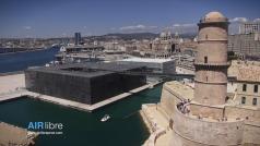 Photographie aérienne de Marseille par drone