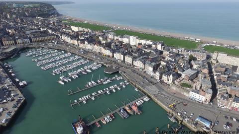 Photographie aérienne Normandie