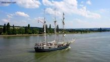 Photographie aérienne par drone bateau armada