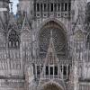 Photographie aerienne par drone cathedrale de rouen en normandie 20221014 095237