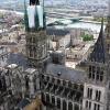 Photographie aerienne par drone cathedrale de rouen en normandie 20221014 095446