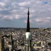 Photographie aerienne par drone cathedrale de rouen en normandie 20221014 095503