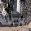 Photographie aerienne par drone cathedrale de rouen en normandie