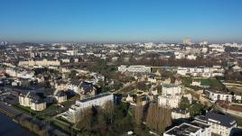 Photographie aérienne par drone de Caen calvados Normandie