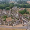 Survol en drone du village martyr d’Oradour-sur-Glane