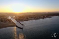 Photographie aerienne par telepilote drone dans les landes