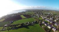 Photographie aerienne paysage en bretagne