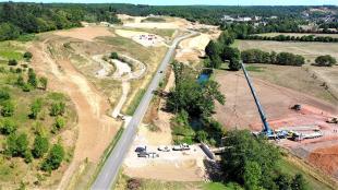 Suivi de chantier par drone en France