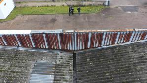 Photographie aériennes par drone pour constat d huissier sur toiture