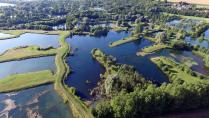 Photographie de paysage par drone Photographie de paysage par drone