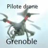 Pilote de drone sur grenoble vues aeriennes