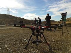 photo pilote de drone pour prise de vue aérienne en direct