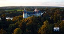 Photo aérienne château de la Loire