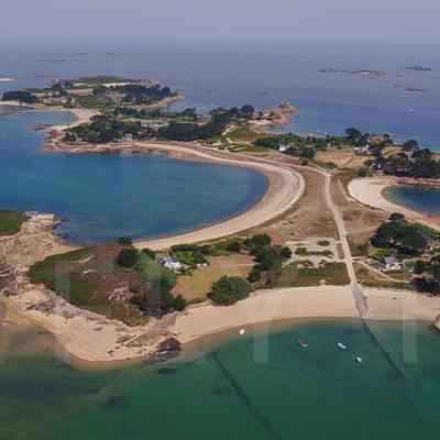 Prise de vue aérienne en Bretagne